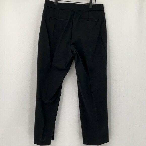 J. Crew Black Kate Straight Leg Pants Size 12 Petite NWT - Picture 4 of 10